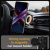 For Redmi Note 14 Pro+ Pro Plus/Redmi 14C/14R A4 A3 4G A3X Car Mounted Magnetic Rotating Ring Holder Card Slot Phone Case Shell