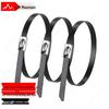 Jushan Plastic-Coated 304 Stainless Steel Self-Locking Cable Ties