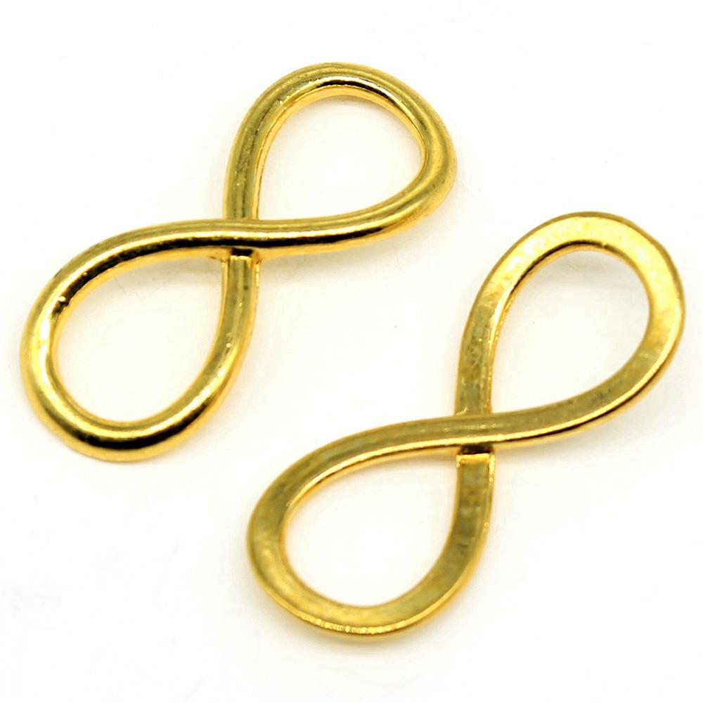 Infinity Connectors Heart Bracelets Charms Lightning Romantic Jewelry Findings
