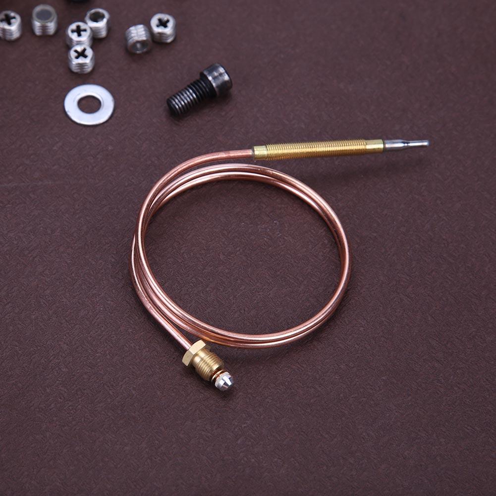 60cm Thermocouple Gas Valve Boiler Temperature Sensor Thermometer Probe Hot Water Gas Valve Induction Line Tool Set