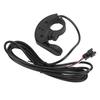 Thumb Throttle Left and Right Universal SM Connector 12-72V Electric Cycling Thumb Throttle for 22mm