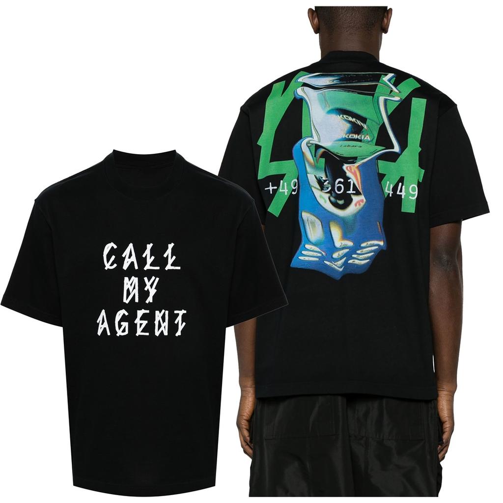 44 LABEL GROUP Cotton T-shirt Men's Women's Hip Hop Letter Printed Oversized T-Shirt Quality Designer Brand Tee Tops Streetwear Female Male Clothing