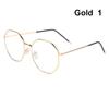 1 PC Retro Metal Anti-Blue Light Glasses Women Men Vintage Ultralight Round Frame Eye Protection Ultra Light Eyeglasses