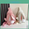 Adorable Children's Backpack For Girls With Cute Bunny Design Stylish Crossbody Bag