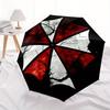 1pc Resident Evil Umbrella Corporation Symbol Umbrella with Plastic Handle,Suitable for All Seasons Home Travel Outdoor UmbrellaM999