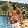 Fashion US Route 66 Towel Quick Drying Beach Towels Are Suitable For Swimming Pools Camping Yoga And The Gym