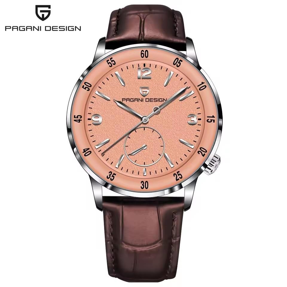 PAGANI DESIGN Oryginalny Męski Zegarek Mechaniczny Luksusowy Automatyczny Bransoleta Skórzana Wodoodporny Zegarek Mechaniczny dla Mężczyzn Tourbillon