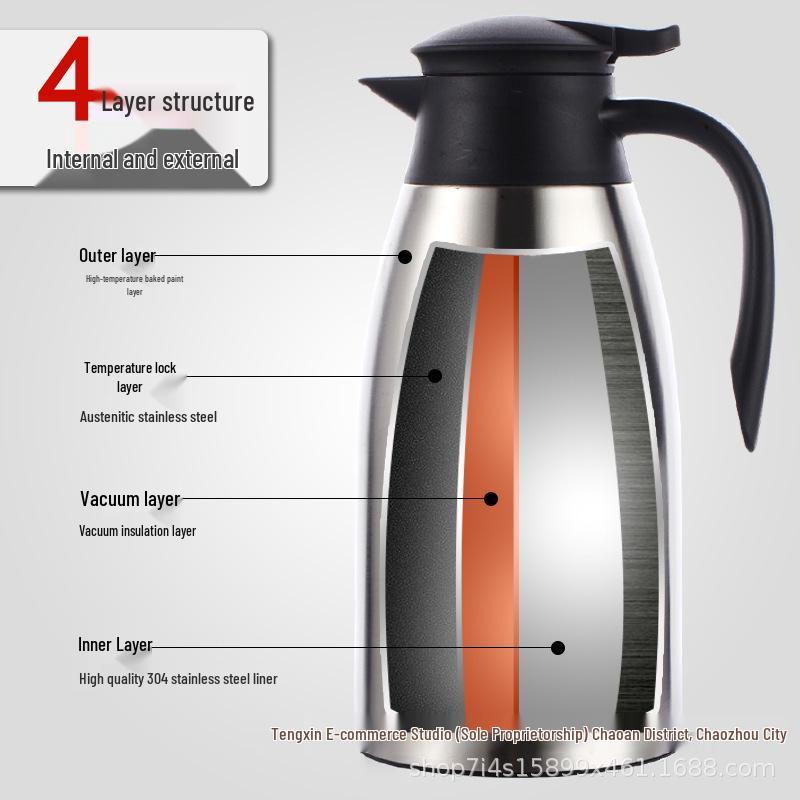 High-End Stainless Steel Double-Layer Vacuum Insulated Thermos Flask with Gift Box