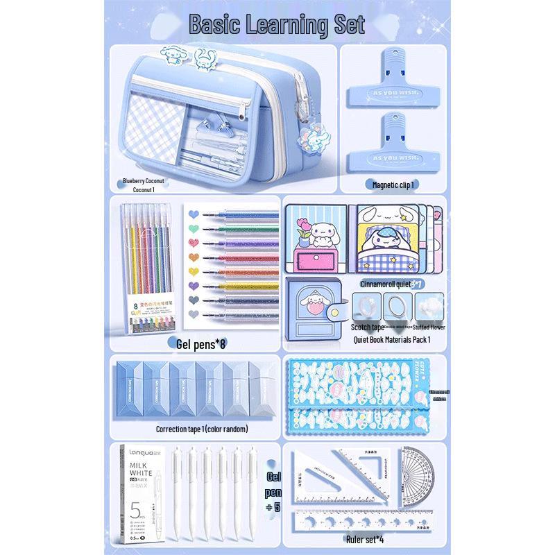 9-Tier Large Capacity Flip-Top Pencil Case for Girls and Boys - Ideal for Elementary and Junior High School Students