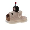 Bear Cotton Slippers Women's Autumn and Winter 2025 New Indoor Home Plush Cartoon Thick Bottom Stepping On Shit Feeling Warm Cotton Mop