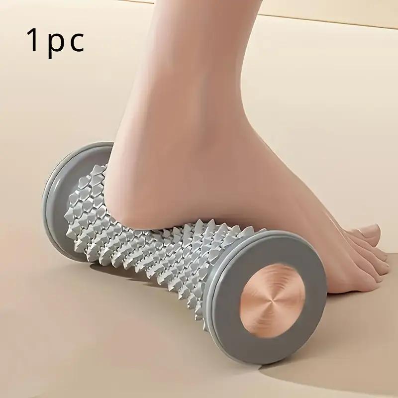 

Foot massager, Foot neck fascia ball, Flat arch trainer, Home massage stick, Muscle relaxation roller серый