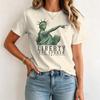 Liberty Has Spoken Print T Shirt Unisex Unisex Vintage Short Sleeve Humor Tshirts