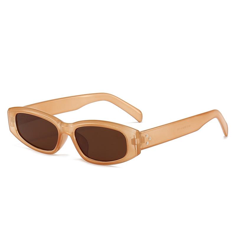 Small Frame Sunglasses Women'S Sunglasses Trendy Rice Sunglasses Sunglasses Fashion Modern Catwalk Street Shot Retro