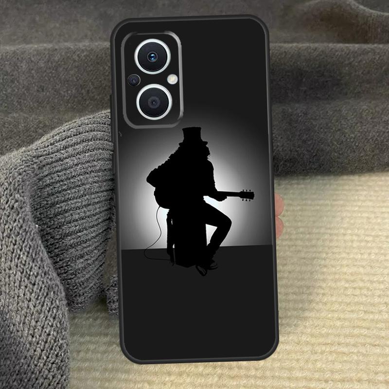 Vintage Music Guitars Phone Case For OPPO Reno 12 F 13 11 8T 7 8 10 Pro OPPO Find X8 Pro X6 Pro X3 X5 Lite Cover