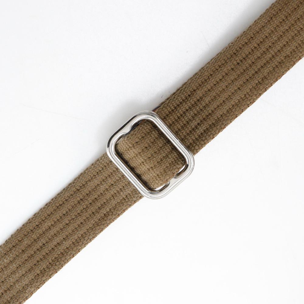 Coach Mini Signature Waist Bag F05093 Brown Canvas Women Used