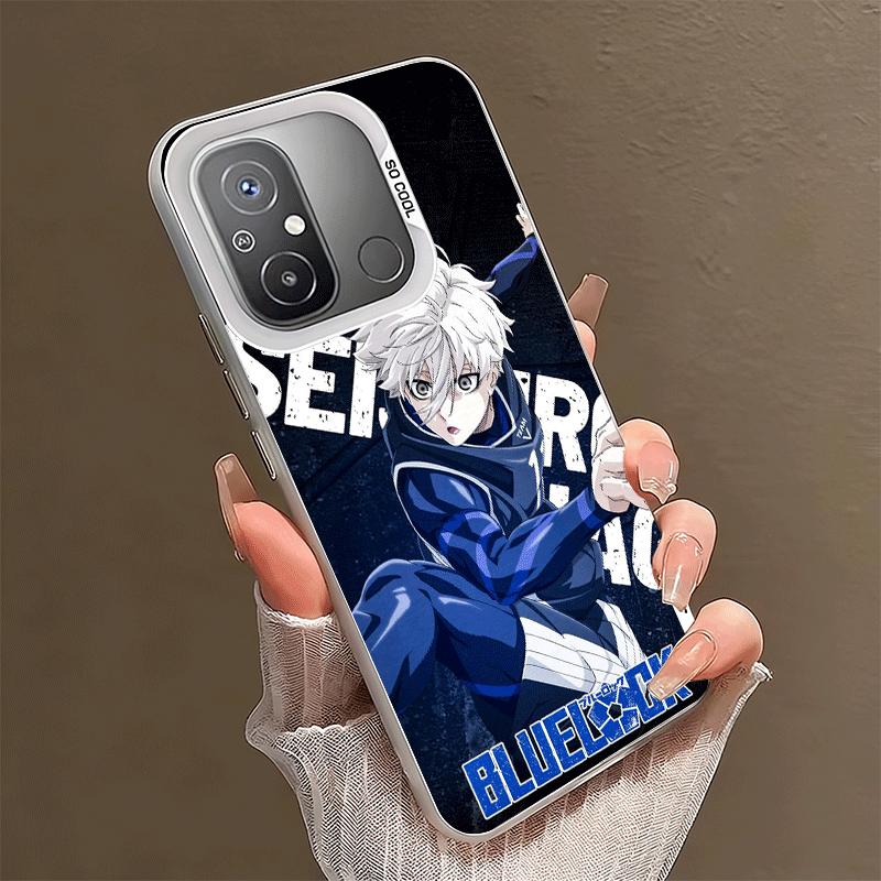 

Синий чехол-бампер L-Lock Nagi Seishiro для Xiaomi Redmi 15C 15 14C 13C 12C Poco X5 X6 X7 Pro X3 F8 F7 Ultra M8 13 12 Ba Xiaomi Poco M8