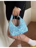 Women's Luxury Sequin Crossbody Handbag - Large Capacity, Elegant Design