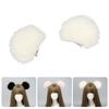 Plush Bear Ear Hair Clip Cosplay Costume Barrettes Party Headpiece Masquerades Maid Side Clip Animation Hair Accessories