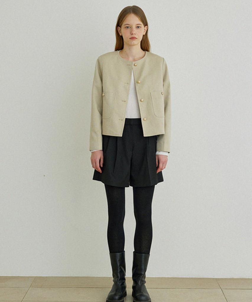 Aejeuipeu Louis Half Pants (Black)