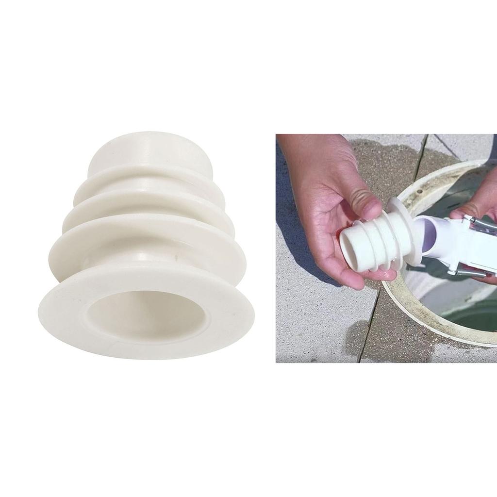 Pool Vacuum Adapter Sleeve Pool Cleaner Adapter Cone Adapter Skimmer Cuff Pool Cleaner Adapter Cover for Swimming Pool