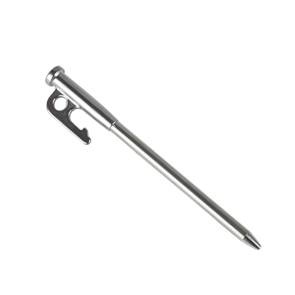 Stainless Steel 420 Anti-Pullout Tent Stakes for Camping and Tarp Setup