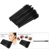 50Pcs Disposable Eyelash Brush Makeup Mascara Wands Extension Applicator Tools Black