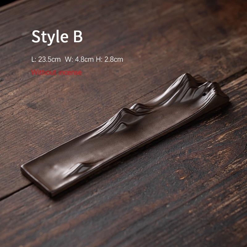 

Qianlijiangshan Incense Burner Incense Holder Ornament Creative Antique Ceramic Incense Burner B