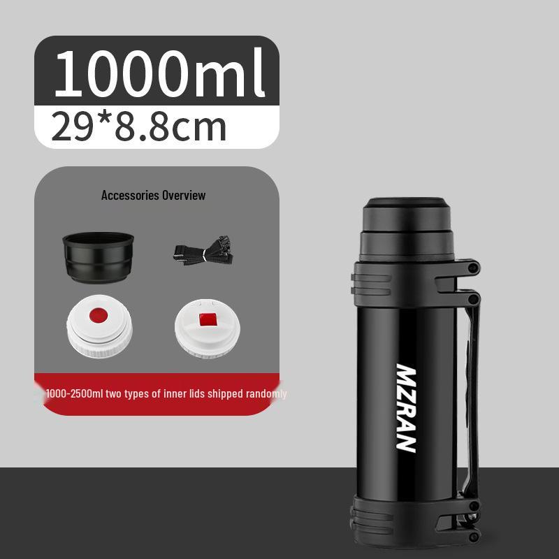 

4L Large Capacity 316 Stainless Steel Insulated Travel Flask for Men & Truck Drivers