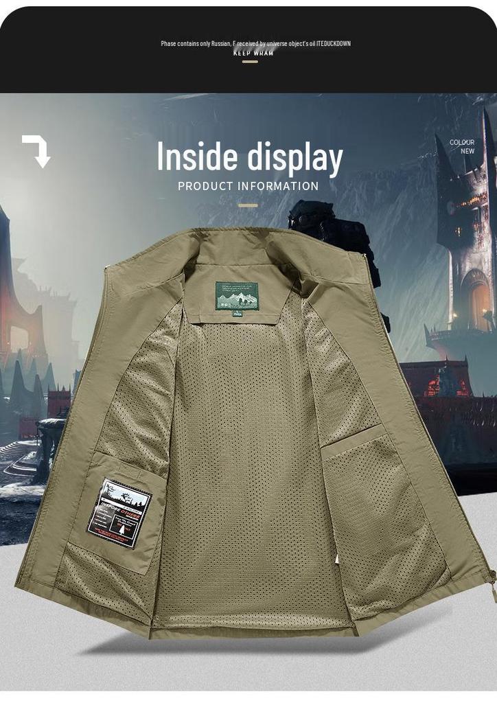 2026 Men's Spring/Autumn Outdoor Casual Photography Fishing Vest