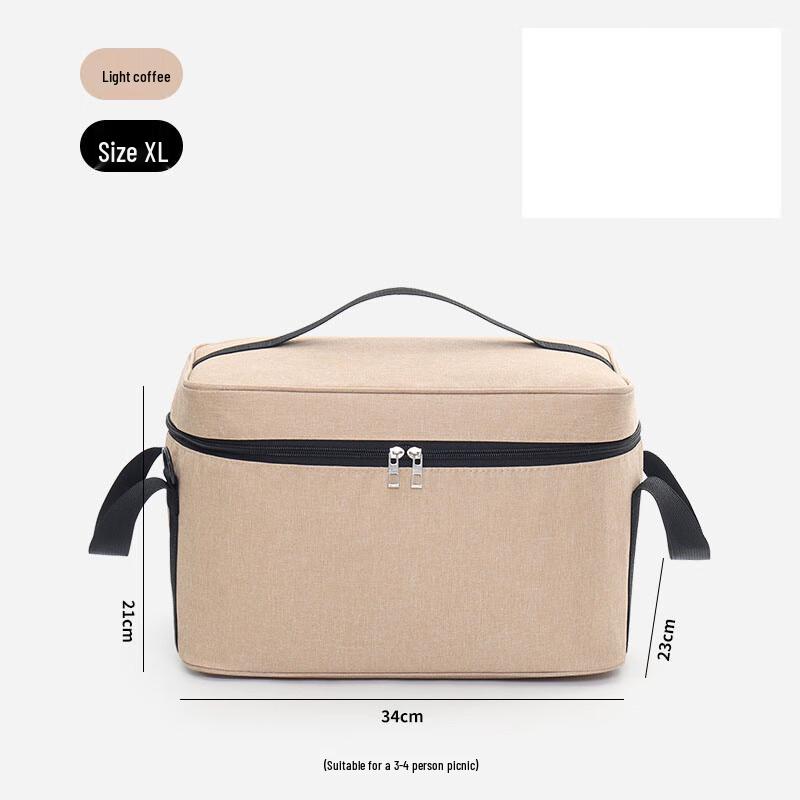 Large Capacity Insulated Lunch Bag