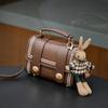Mrs. Qiao Bag New Versatile Crossbody Bag Light Luxury Mini Bag High-Quality Texture Niche Genuine Leather Women's Bag