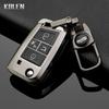3 4 Buttons TPU Car Flip Key Case Cover Fob for VW Volkswagen Golf 7 Tiguan MK2 for SEAT Ateca Leon FR 2 Ibiza for Skoda Octavia