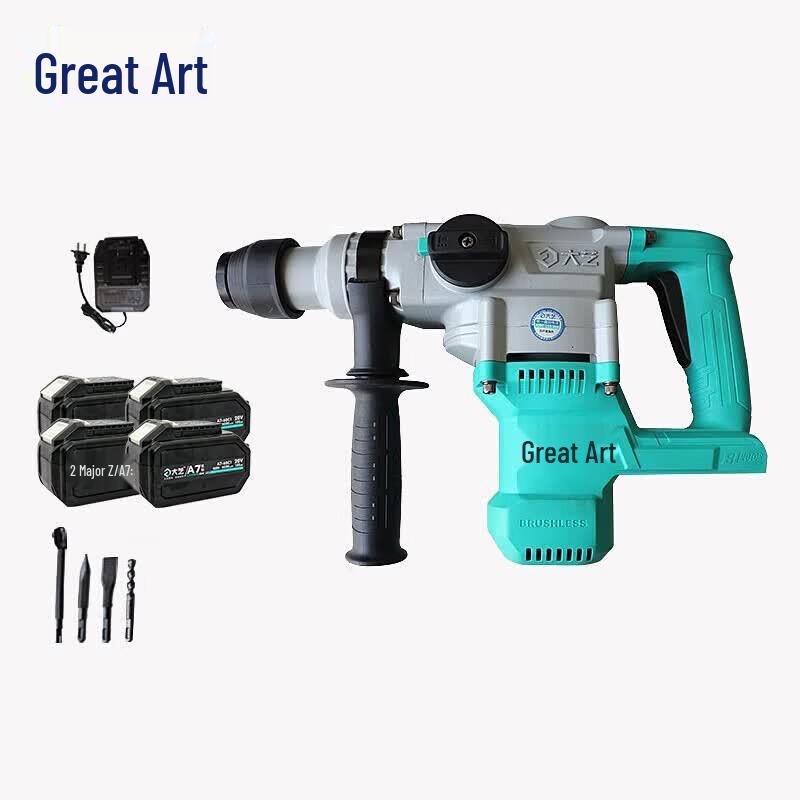 Dayi A7-6606 Brushless Cordless Rotary Hammer CN plug (adapter included)