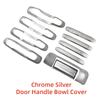 For Suzuki Grand Vitara Escudo 2.0 1999 2000 2001 2002 2004 ABS Chrome Car Accessories Door Handle Bowl Cover Trim Paste Style