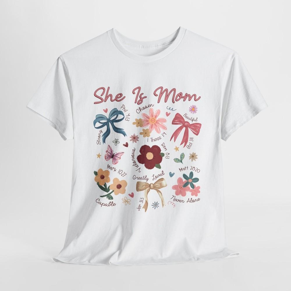 

Футболка «Сильная мама» | Мотивационная футболка для материнства | Милый подарок M