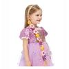 1 Stück Prinzessin Schneeflocke Lange Geflochtene Perücken Stirnbänder Verzierungen Prinzessin Verkleidungsperücken Für Mädchen Kostümzubehör