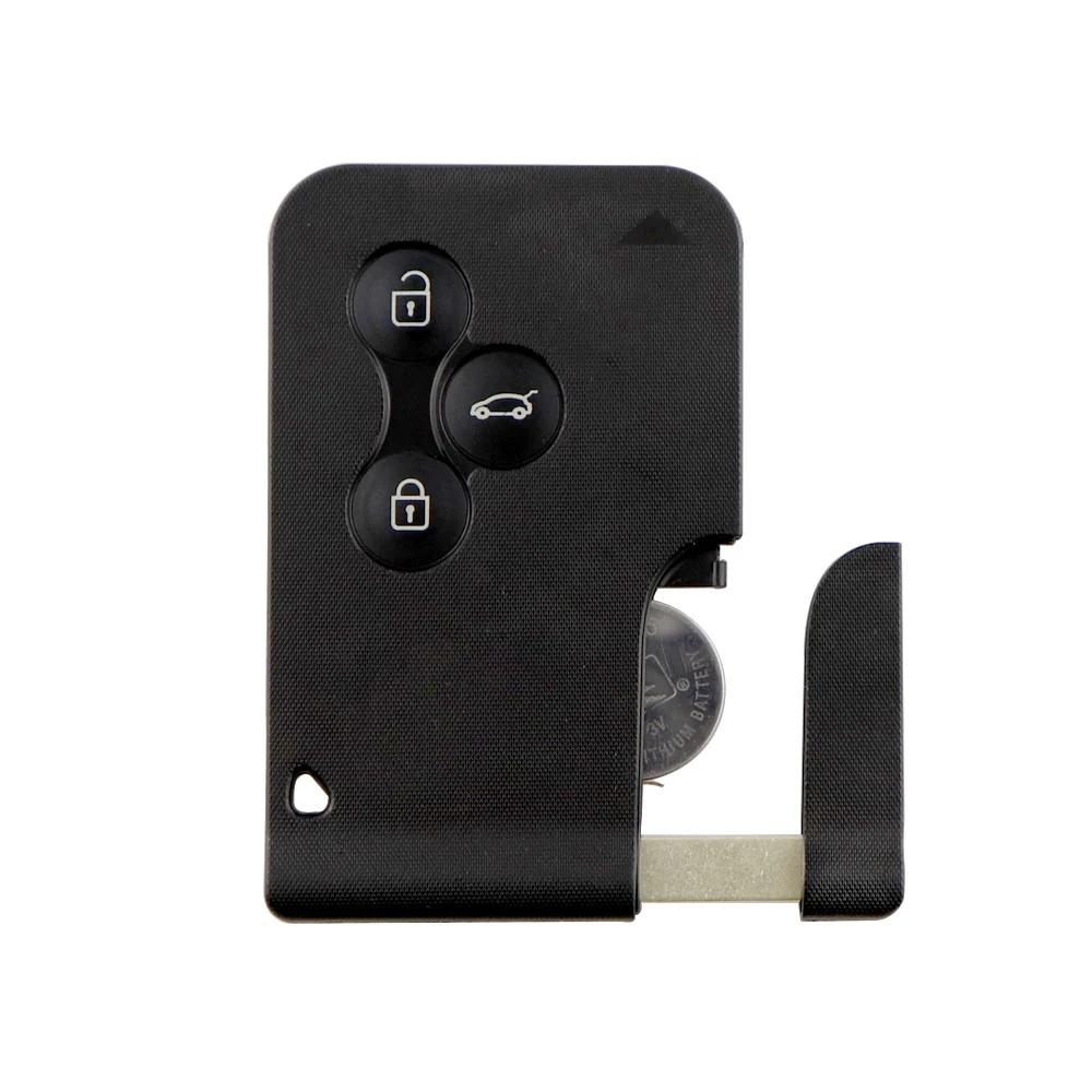 3 Button Remote Control Key PCF7947 For Renault Megane Scenic 2003-2008