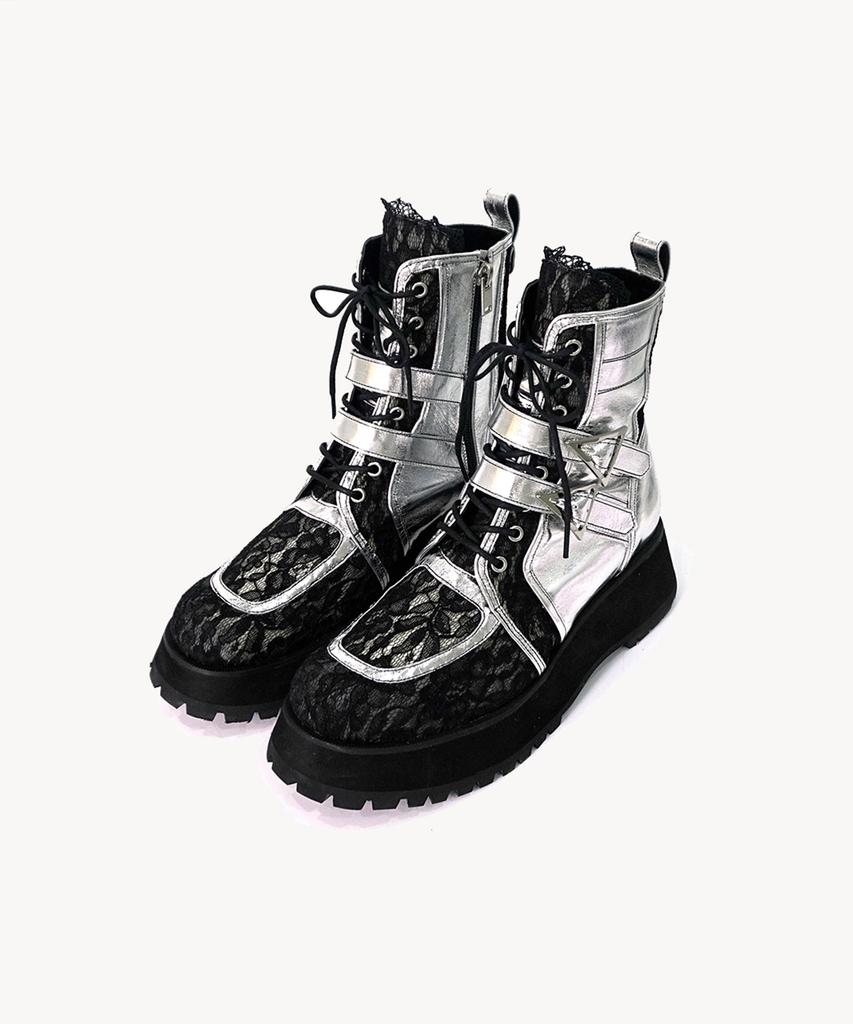 Mishuu Somuch Ms Lace Walker_Silver