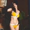 KODAK UNDERWEAR Women'S Retro Pop Mood Bra & Panty Yellow