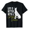 Unisex Shirt Cotton Oversize Large Size Great Dane Life Is Better With A Great Dane Dog Mom