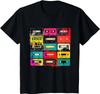 Cassette Tapes Retro Collection Music Mixtape Vintage Tsh...