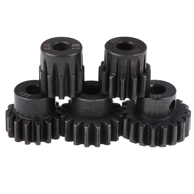 M1 5mm 11T 13T 15T 17T 19T Pinion Motorgir Kombinasjonssett For 1/8 RC Bilmotor