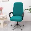Waterproof Anti-Slip Office Chair Cover Elastic Stretch Knitted Jacquard Armchair Covers Washable Spandex Seat Slipcover