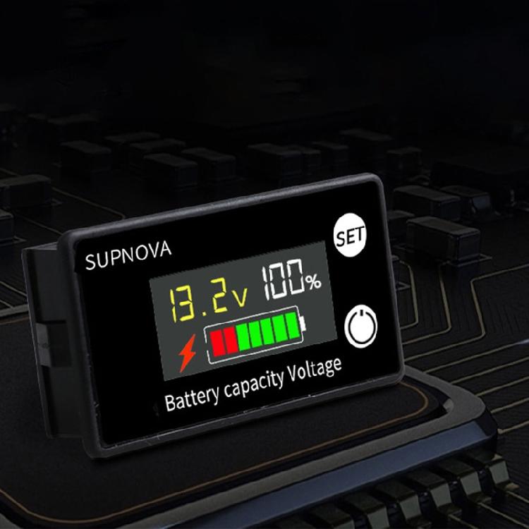 Digital Battery Capacity Tester Battery Capacity Indicator Battery Meter E-bike