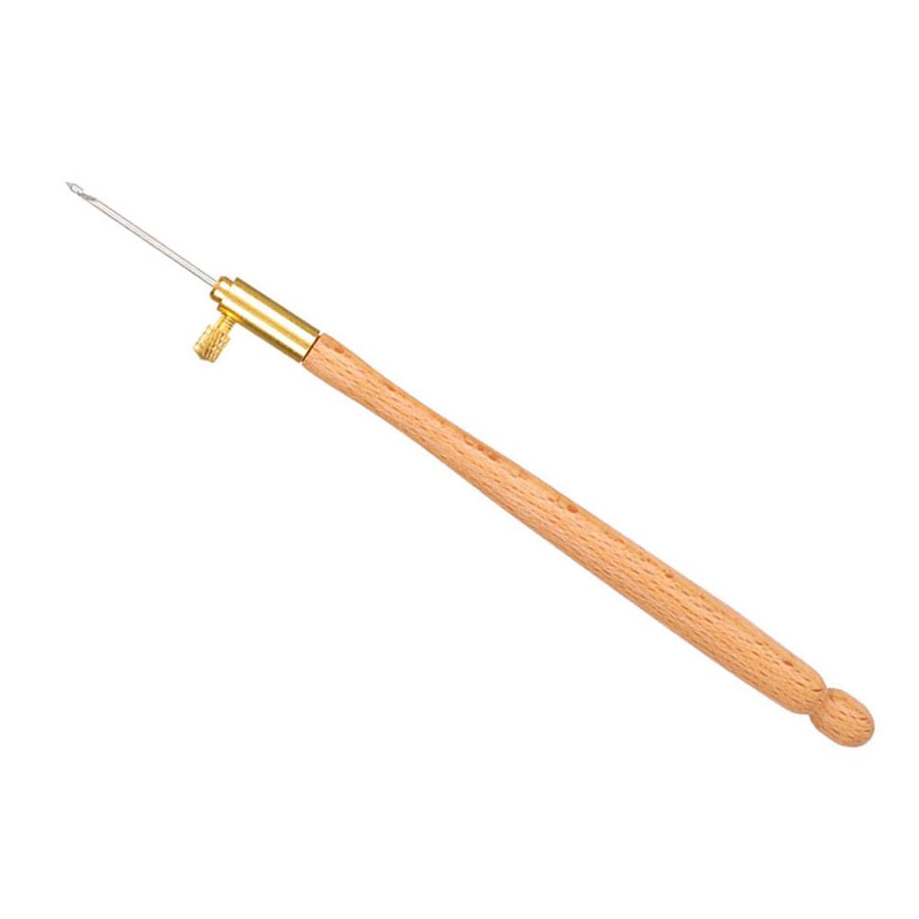 Embroidery Beading French AntiEmbroidering Tool Set DIY Craft Sewing Accessories(Wooden French