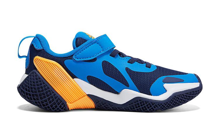 adidas 4Uture Rnr El K Comfortable Slip Resistant, Abrasion Resistant, Lightweight Sports Casual Shoes Blue White Kids' GZ5861