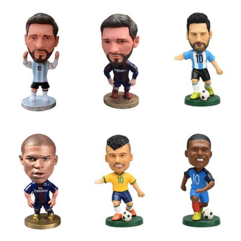 Messi Kylian Mbappé Collectible Action Figures Perfect Xmas Gift