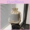 Pearl Handbag For Women Small Water Bucket Bag With Shoulder Strap For Daily Use