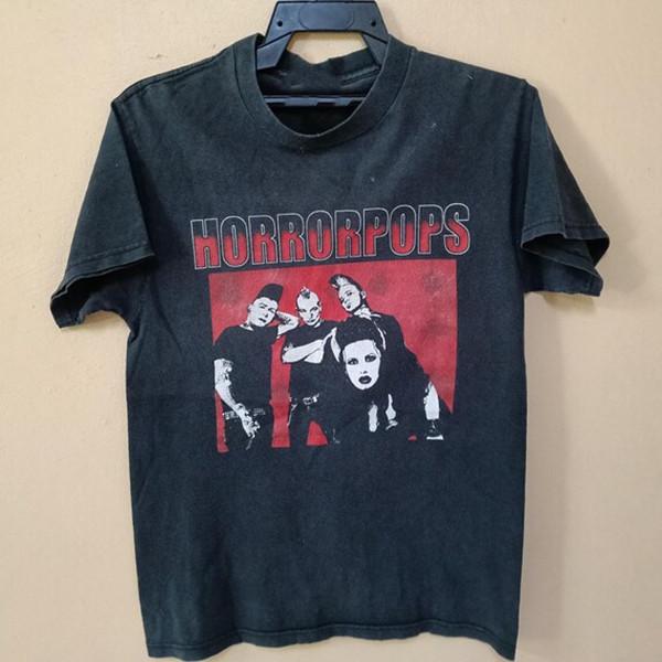 

Horrorpops Members Band Concert T Shirt Black Unisex S-5XL Horrorpops 2X0210 Unisex T-Shirt L