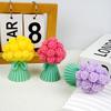 1pc Valentine's Day Roses Love Bows Flower Bouquets Aromatherapy Candles Silicone Molds That Are Easy To Clean and Demold